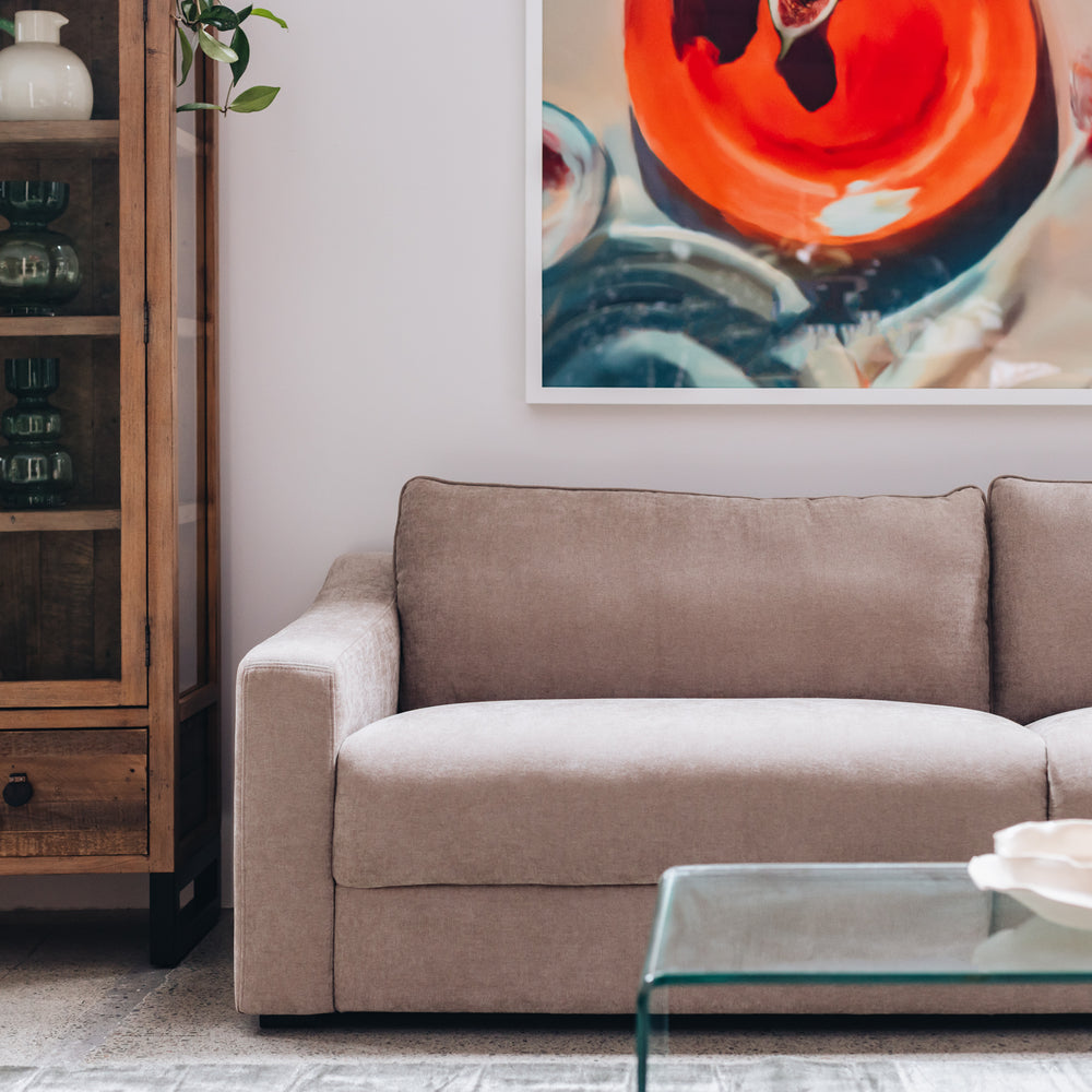 
                      
                        Asha 3 Seater Sofa - Latte
                      
                    
