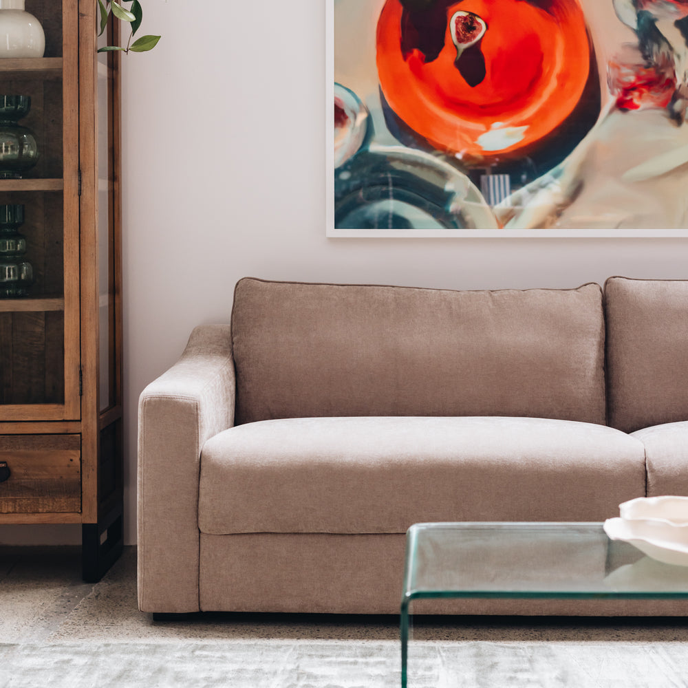 
                      
                        Asha 3 Seater Sofa - Latte
                      
                    