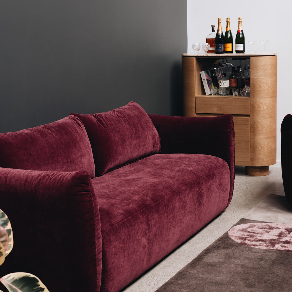 
                      
                        Grace 3 Seater Sofa - Claret
                      
                    