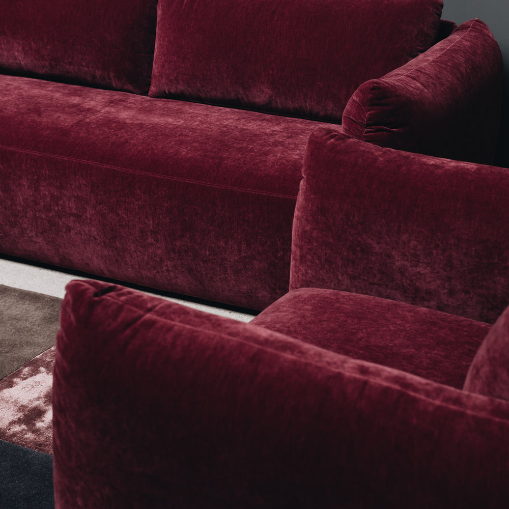 
                      
                        Grace 3 Seater Sofa - Claret
                      
                    