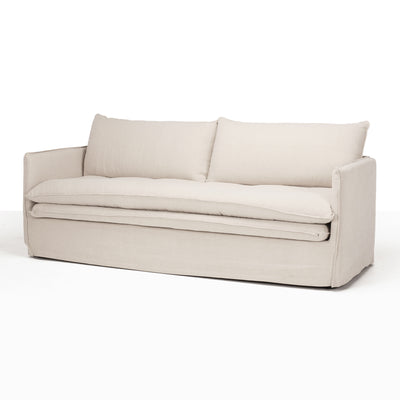 Hamilton Slipcover 3 Seater Sofa (Oatmeal)