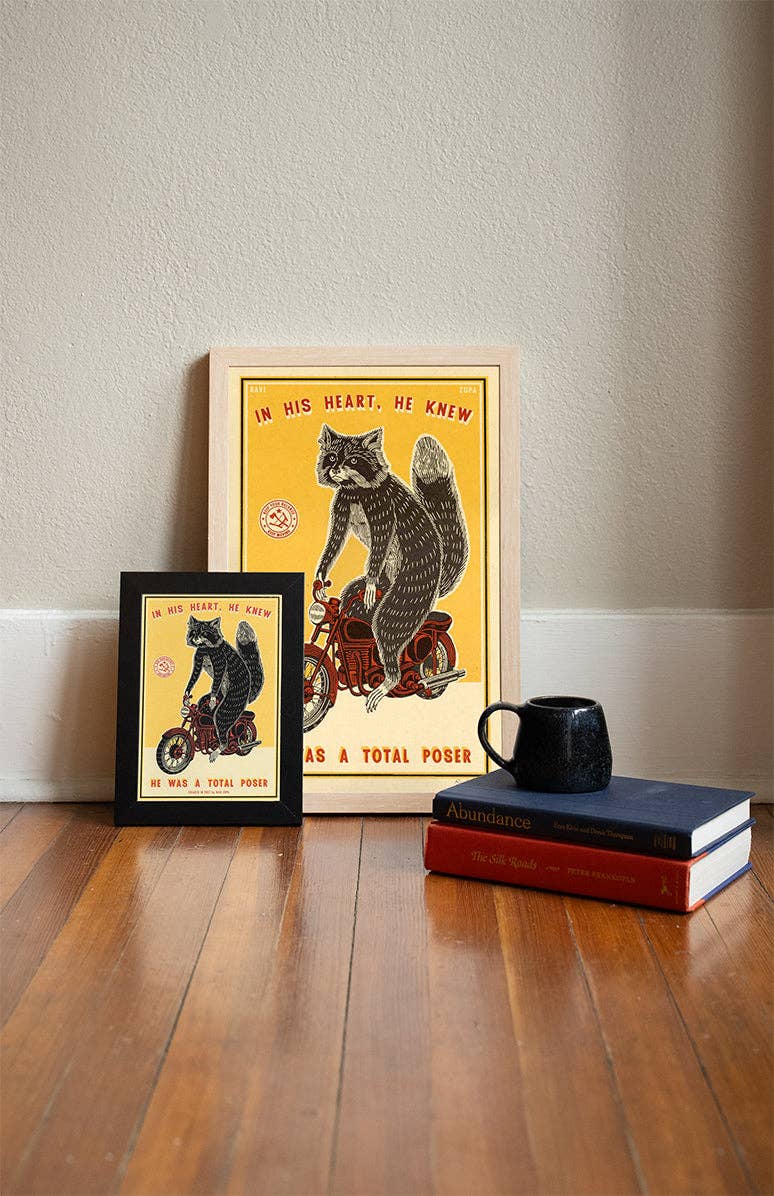 Ravi Zupa - He Knew Print