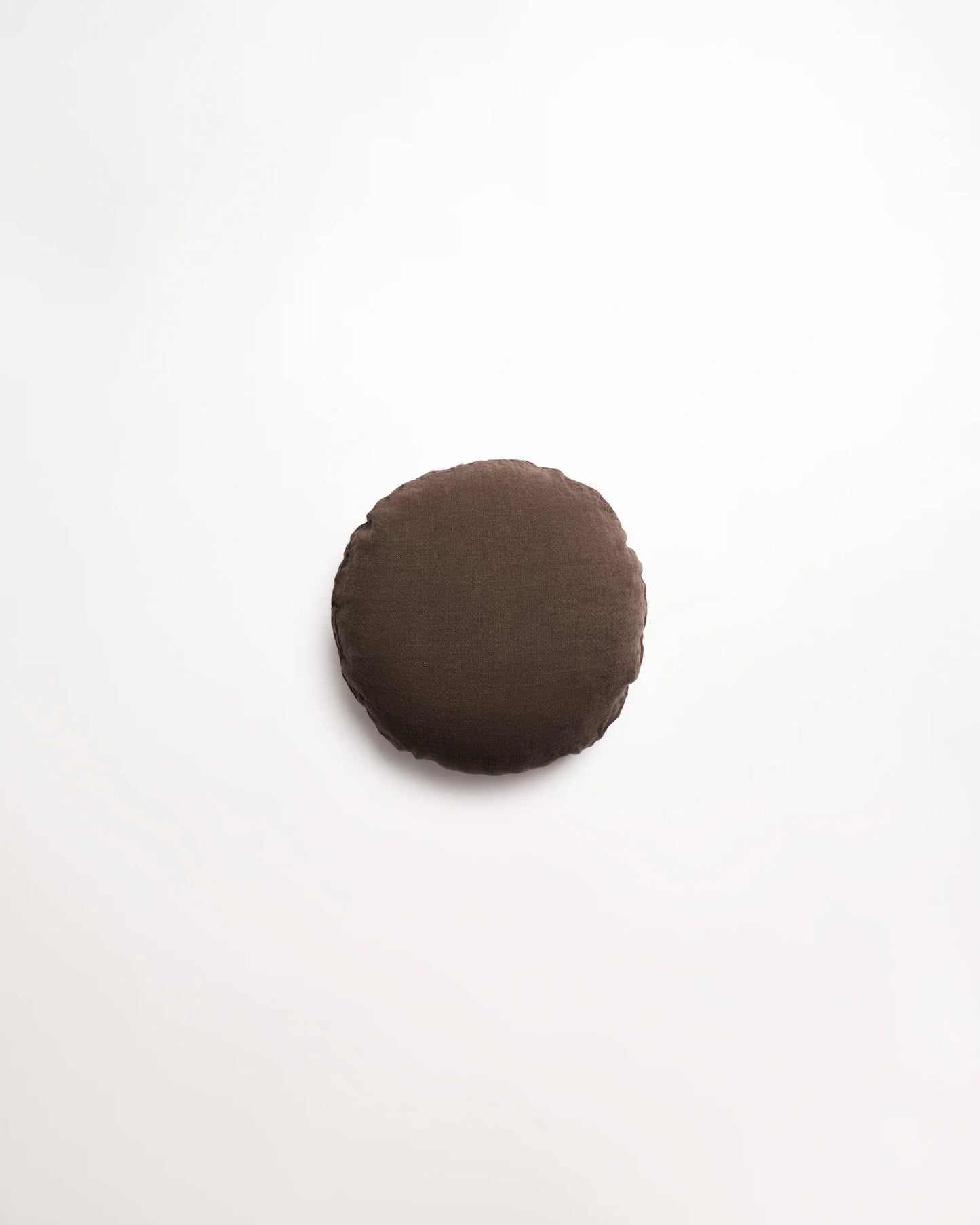 Junior Linen - Chocolate Cushion