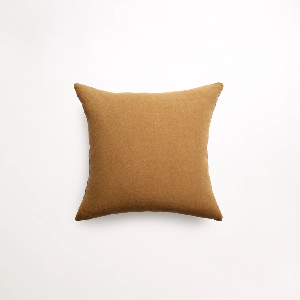 Essential Linen - Ochre Cushion