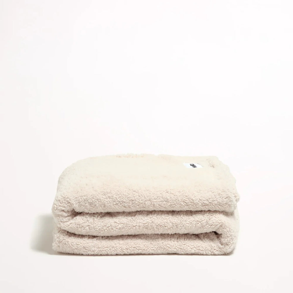 Faux Fur Throw Blanket - Marshmallow