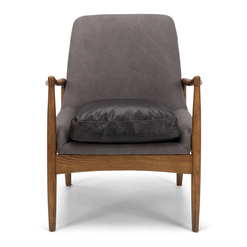 
                      
                        Steiner Armchair Canvas Charcoal
                      
                    