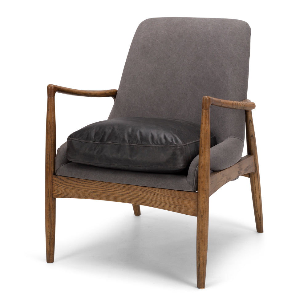 
                      
                        Steiner Armchair Canvas Charcoal
                      
                    