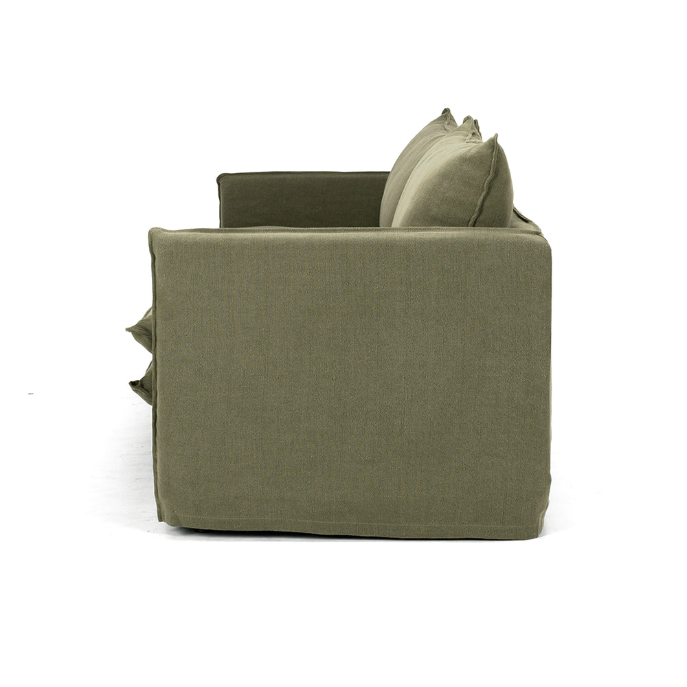 
                      
                        Hamilton Slipcover 3 Seater Sofa (Khaki)
                      
                    