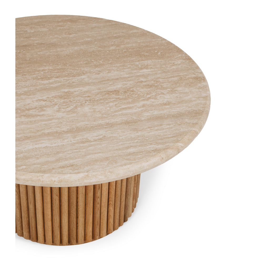 
                      
                        Rho Travertine Coffee Table
                      
                    