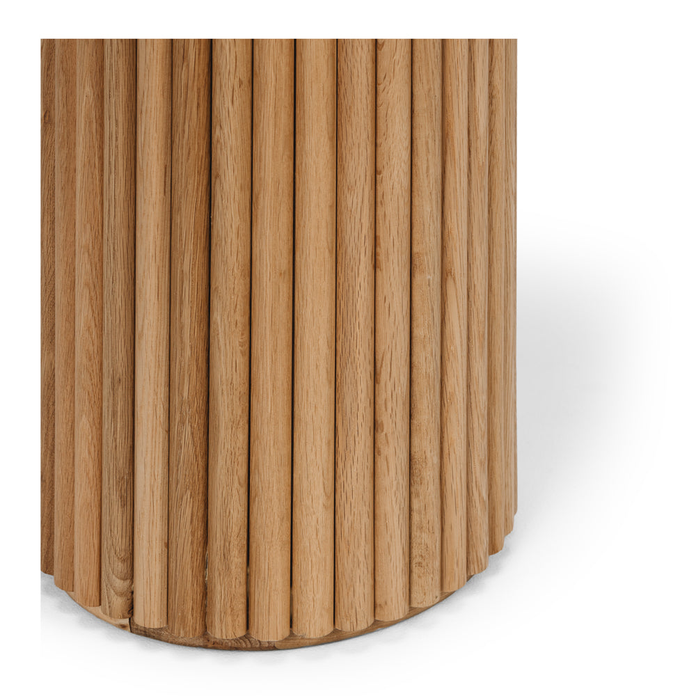 
                      
                        Rho Travertine Side Table
                      
                    