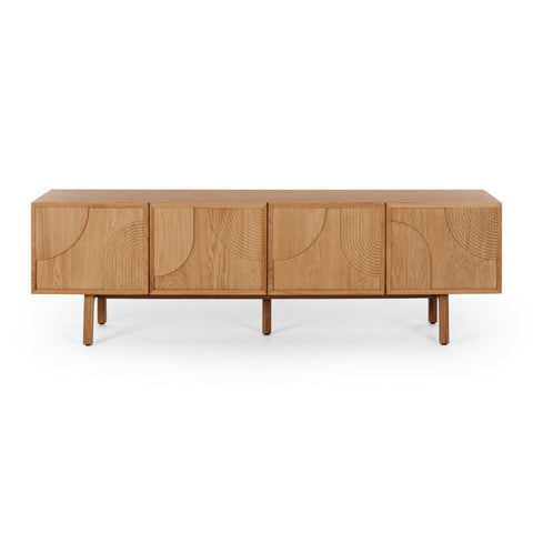 Arc TV Stand Oak - Furniture by Design, view 1