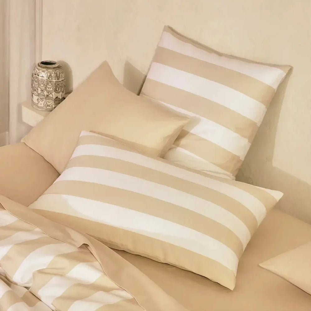 
                      
                        Hommey Cotton Pillowcase -Stripes | Furniture by Design
                      
                    
