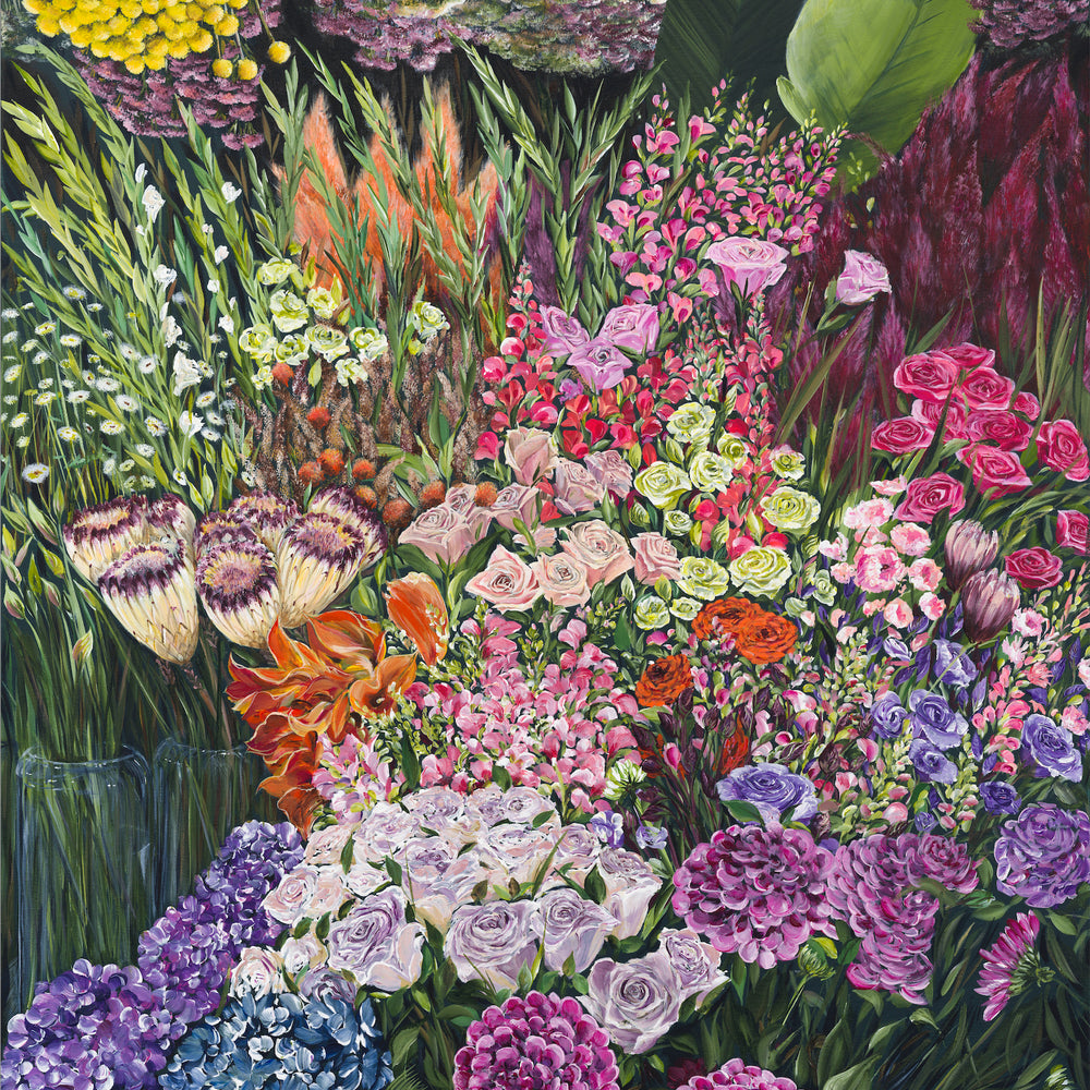 Lizzie Pannell - Flower Market 4/30 Edition Print
