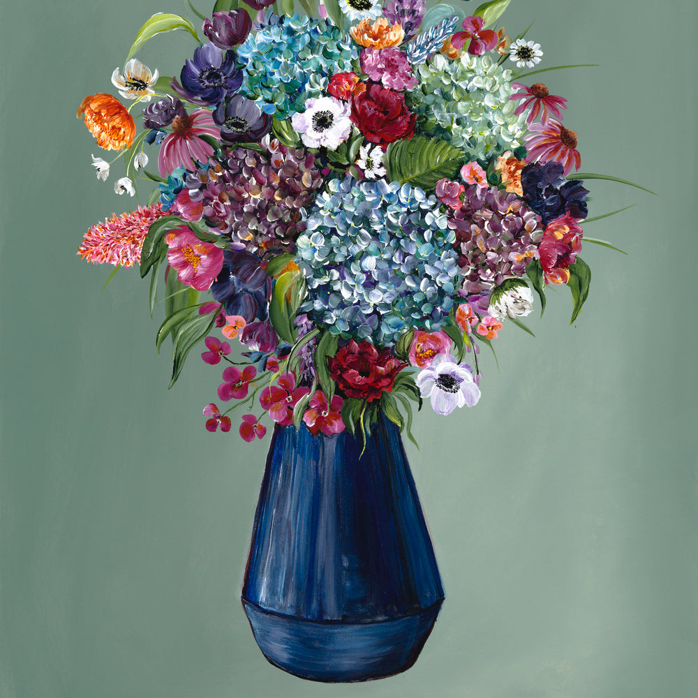 Lizzie Pannell - Rhinestone Bouquet 6/30 Edition Print-FurniturebyDesign.