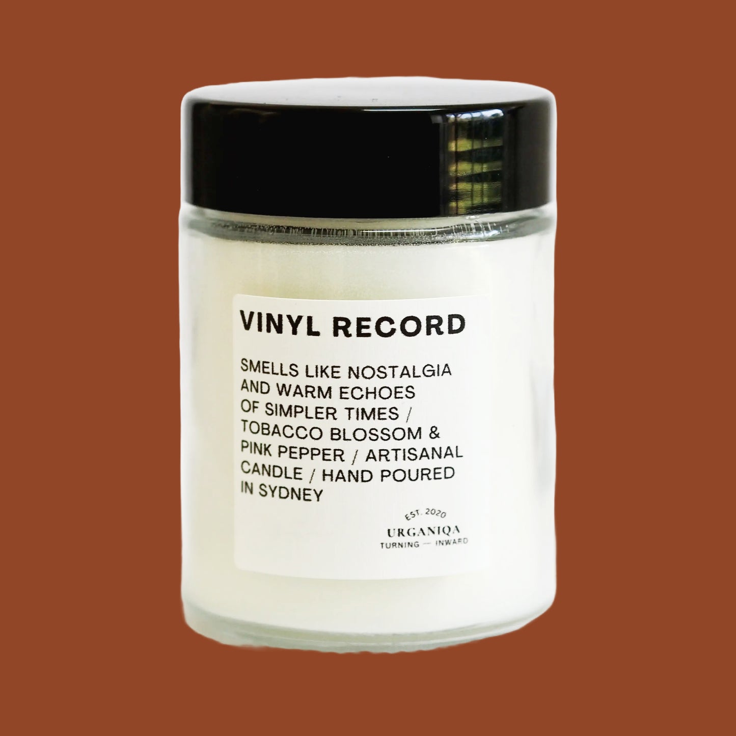 Vinyl Record Candle