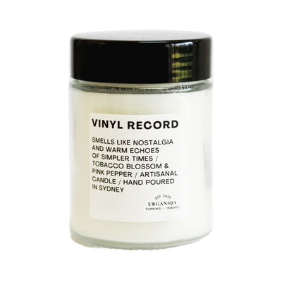 Vinyl Record Candle