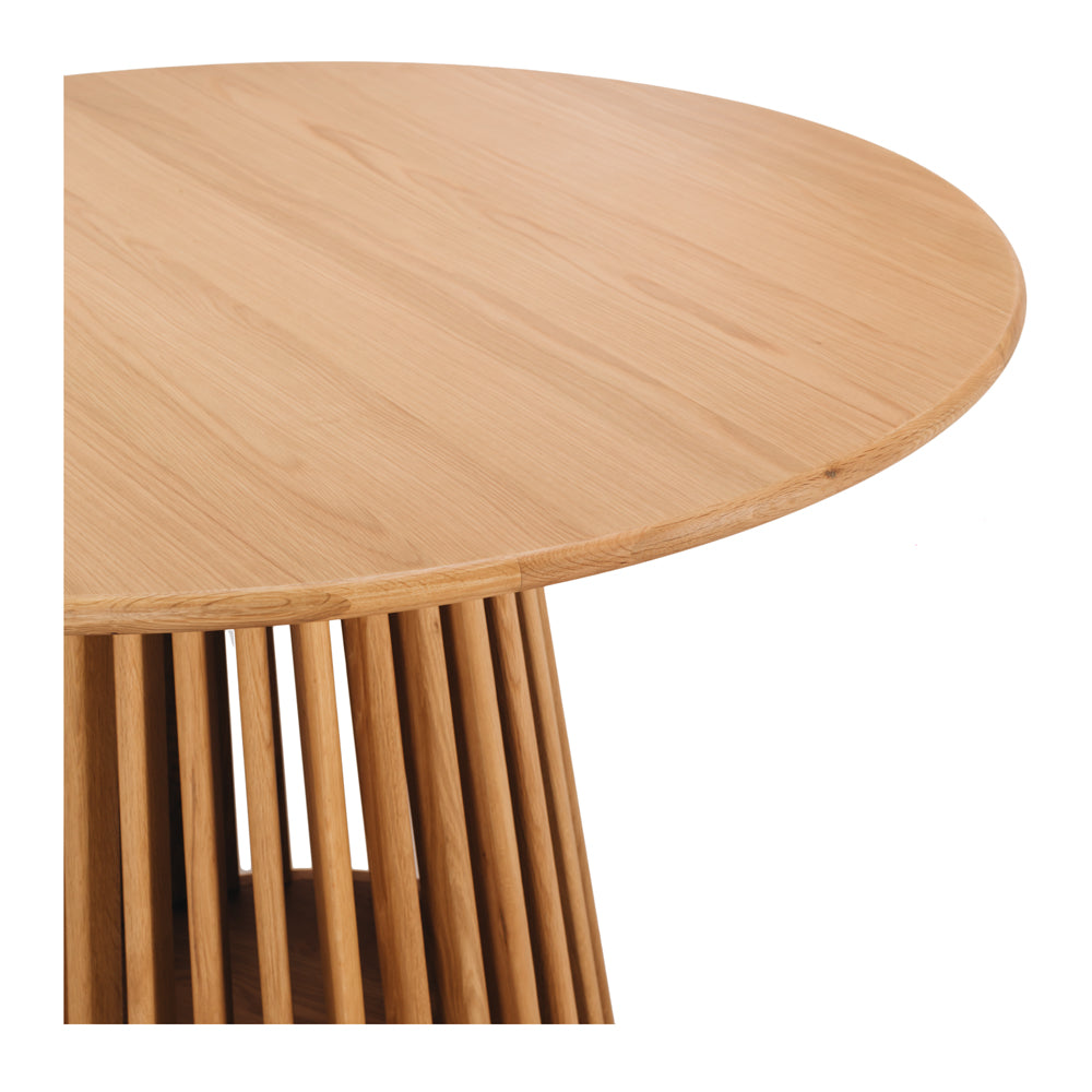 Bur Dining Table Round