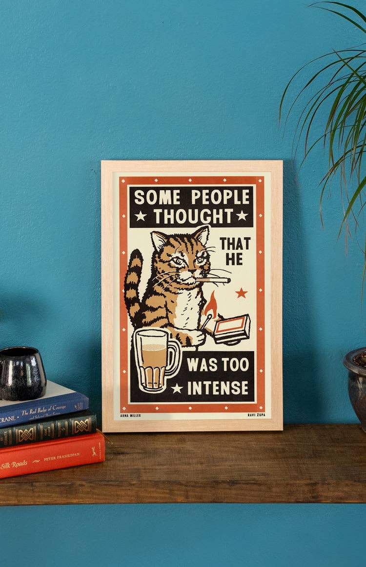 Arna Miller x Ravi Zupa - Too Intense Print