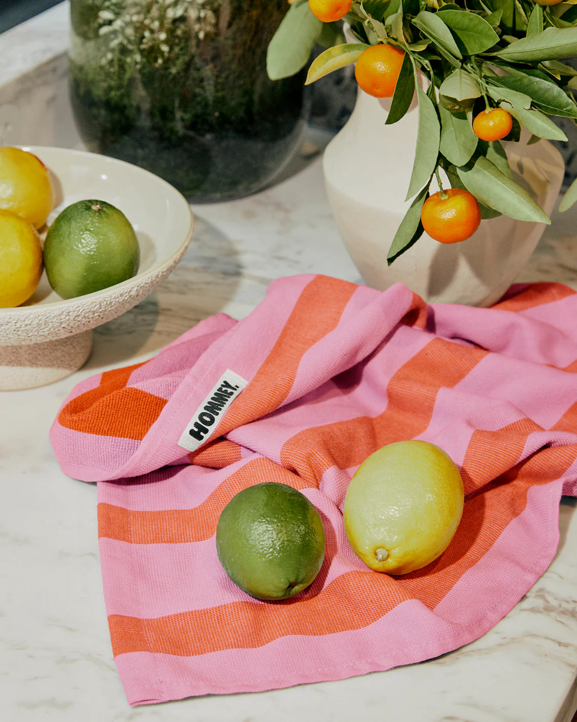Tea Towel - Sherbet Stripes