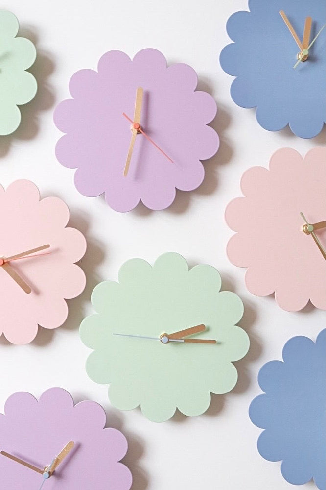 
                      
                        Petal Clock - Lilac-FurniturebyDesign.
                      
                    