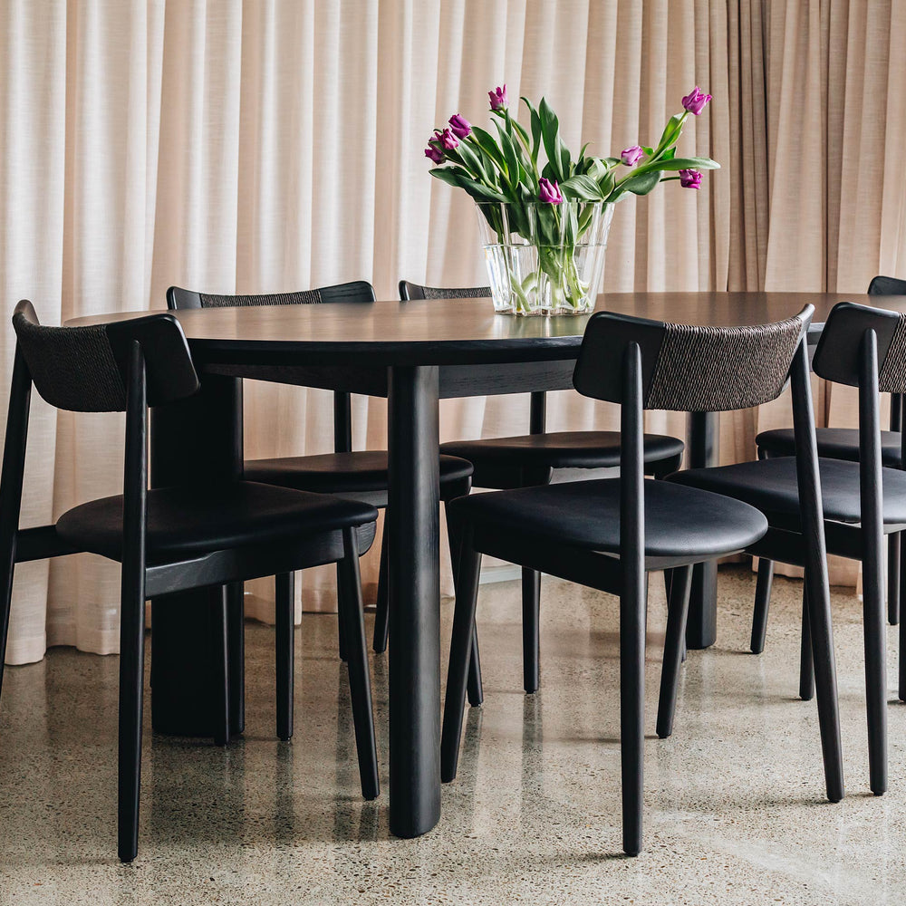 
                      
                        Kontur Dining Table Black
                      
                    