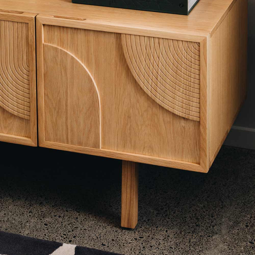 
                      
                        Arc TV Stand Oak
                      
                    