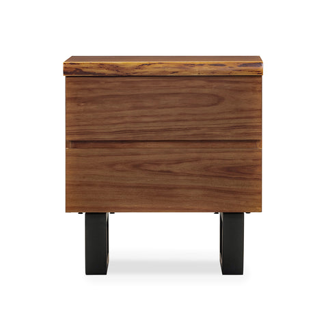 LiveEdge Bedside in FSC South African Blackwood, product, product view