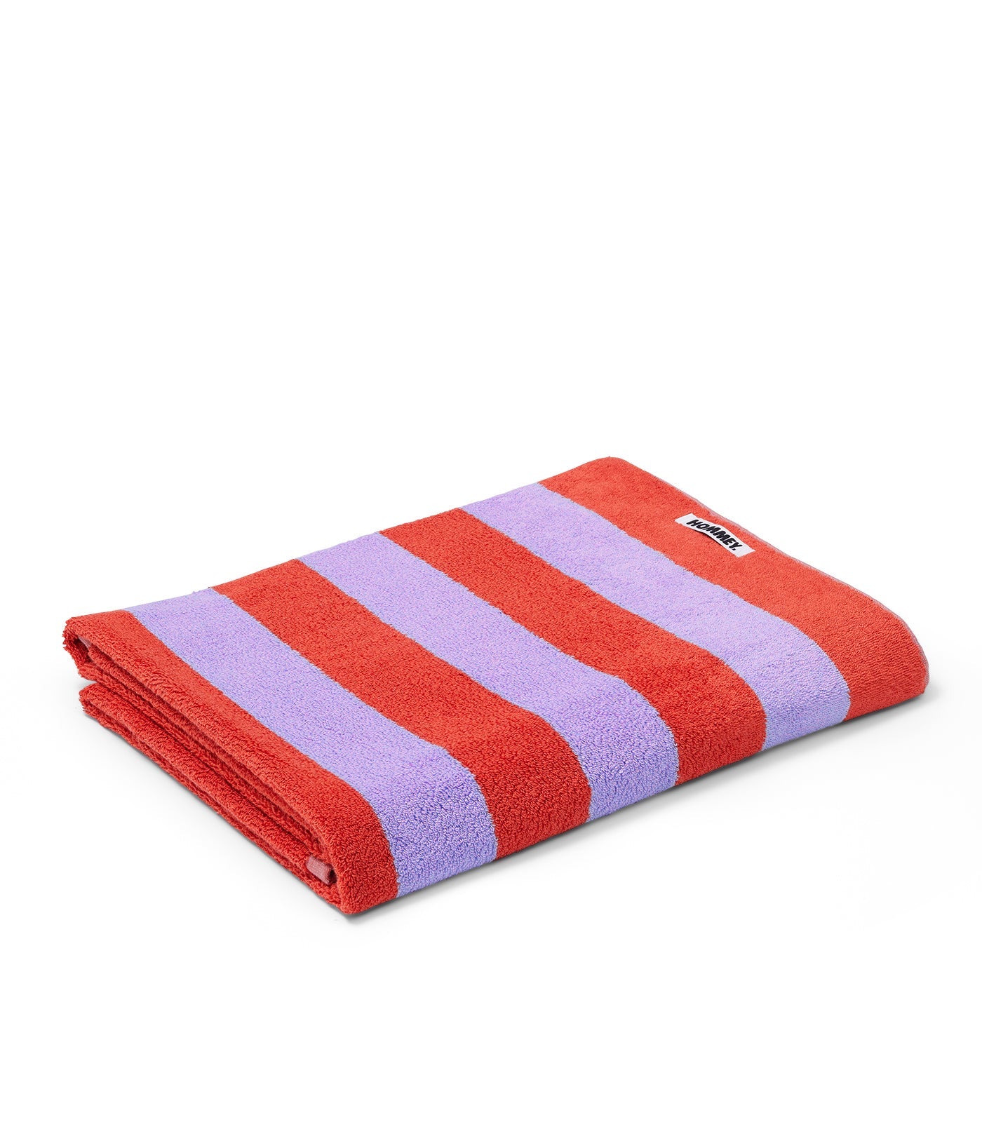 Beach/Bath Towel - Grapefruit Stripes