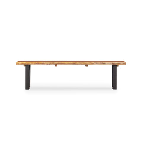 LiveEdge Bench 180 in FSC South African Blackwood, product, product view