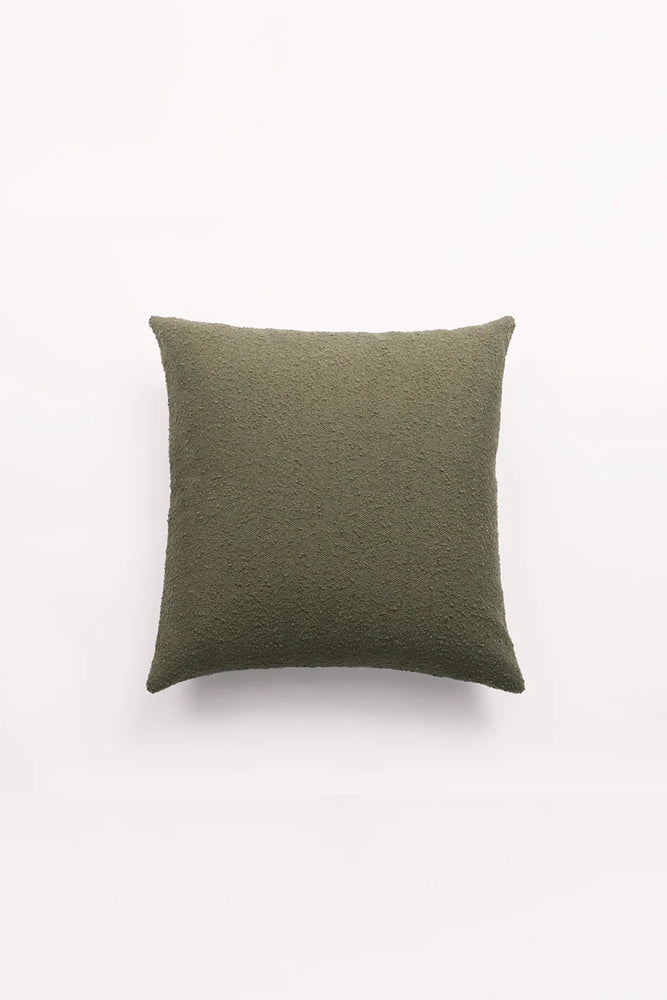 Big Boucle - Olive Cushion