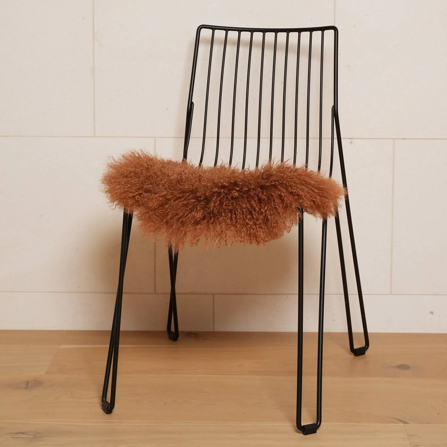 Tibetan Lambskin Seat Warmer- Caramel