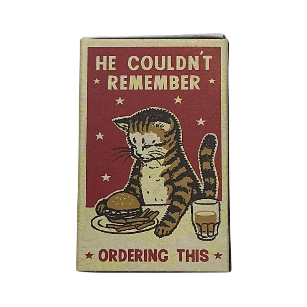 Couldn't Remember - Strike Your Fancy Matchbox