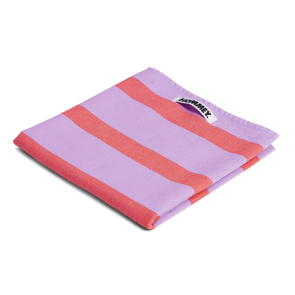 Tea Towel - Grapefruit Stripes