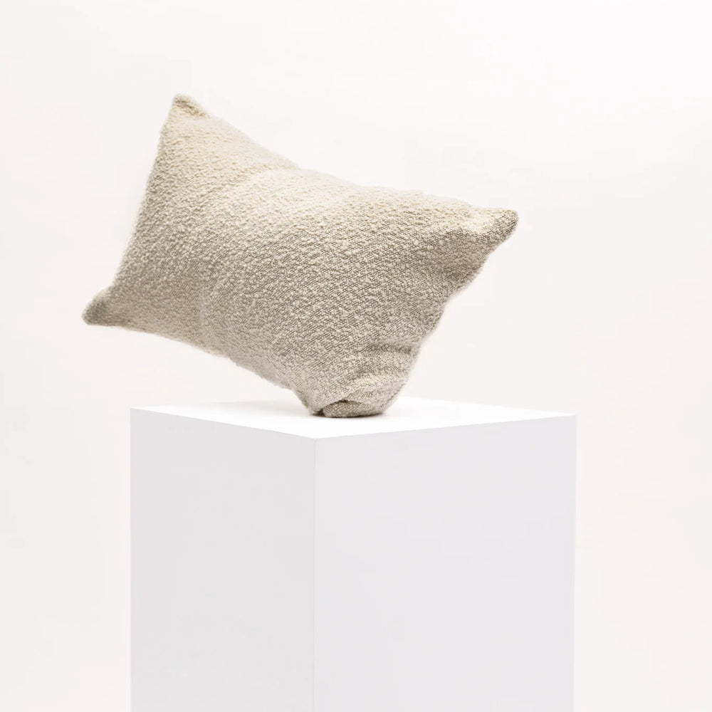 Lumbar Boucle - Natural Cushion