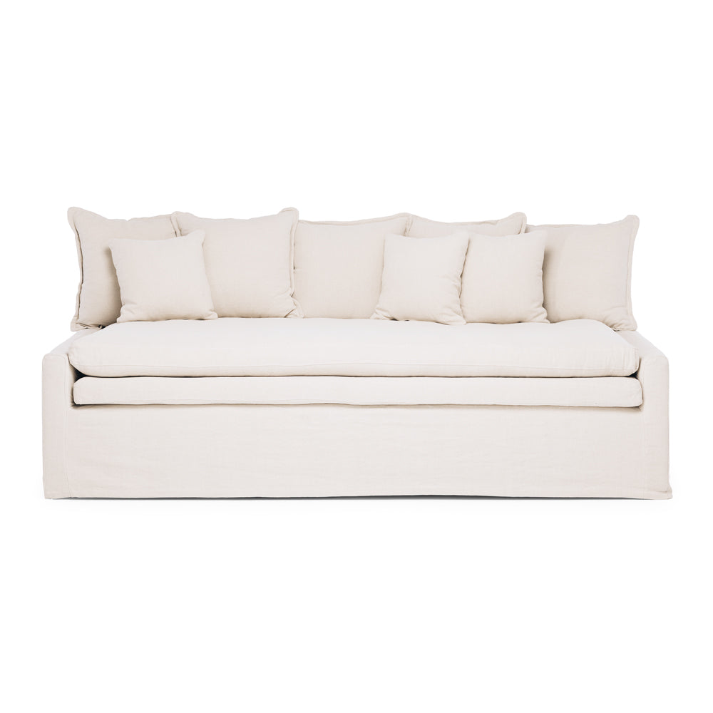 Cloud/Daybed Slipcover 3 Seater Sofa (Oatmeal)
