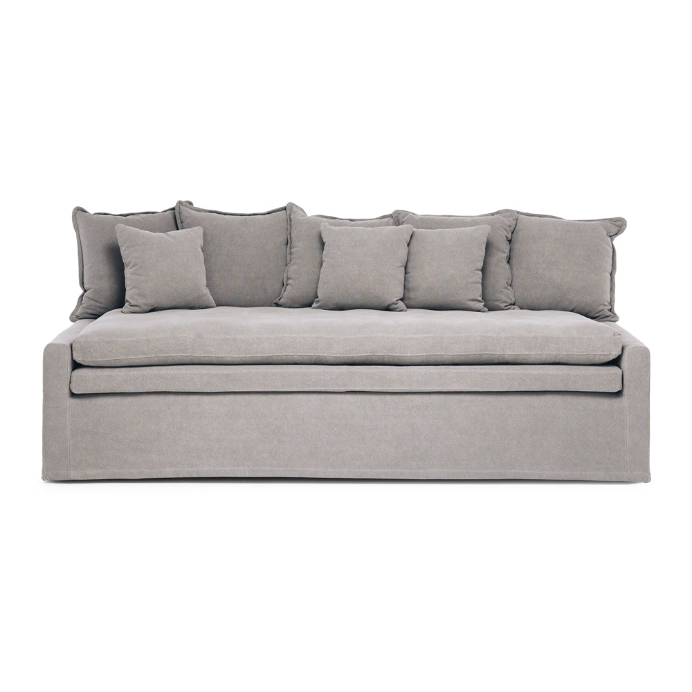 Cloud/Daybed Slipcover 3 Seater Sofa (Cement)