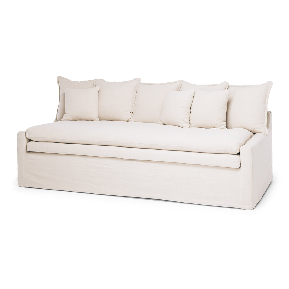 Cloud/Daybed Slipcover 3 Seater Sofa (Oatmeal)