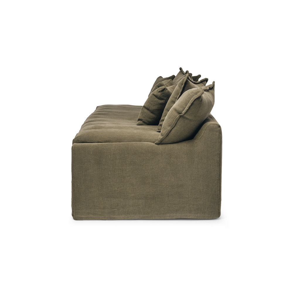 
                      
                        Cloud/Daybed Slipcover 3 Seater Sofa (Khaki)
                      
                    