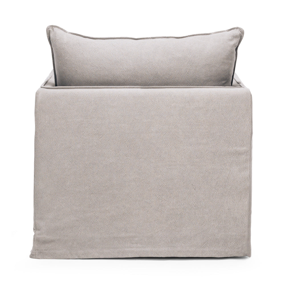 
                      
                        Hamilton Slipcover Armchair (Cement)
                      
                    