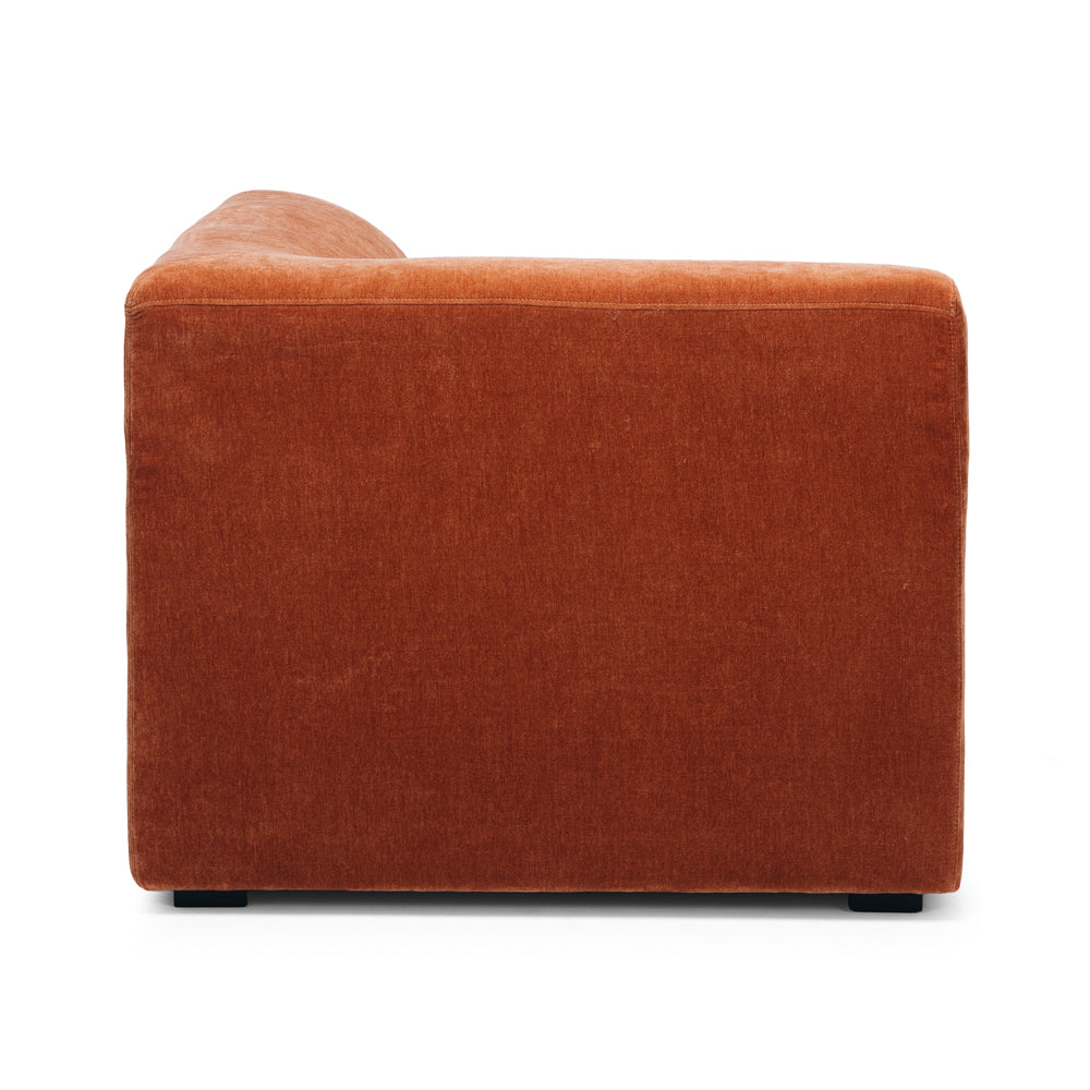 
                      
                        Harmony 4 Seater Modular Cnr Chaise LHF Rust
                      
                    