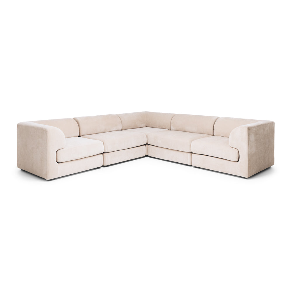 Harmony 5 Seater Modular Cnr Sand