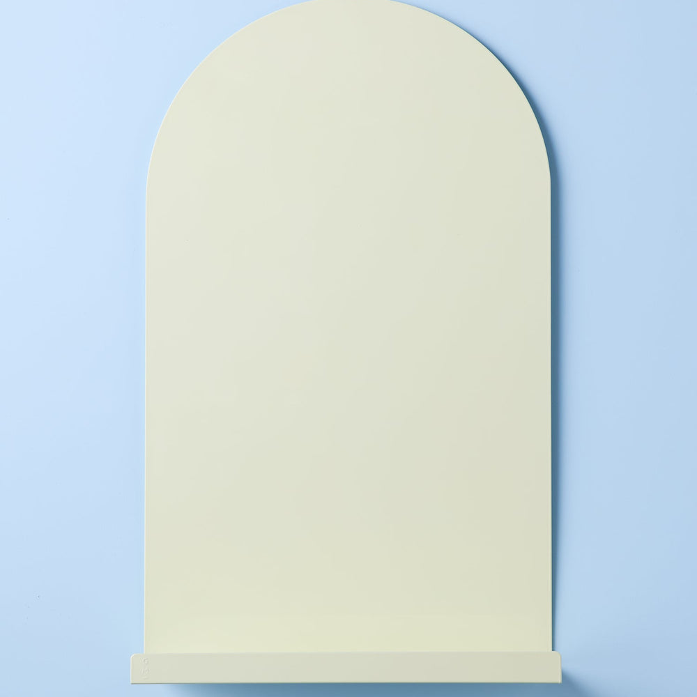 magnetic notice board in light green
