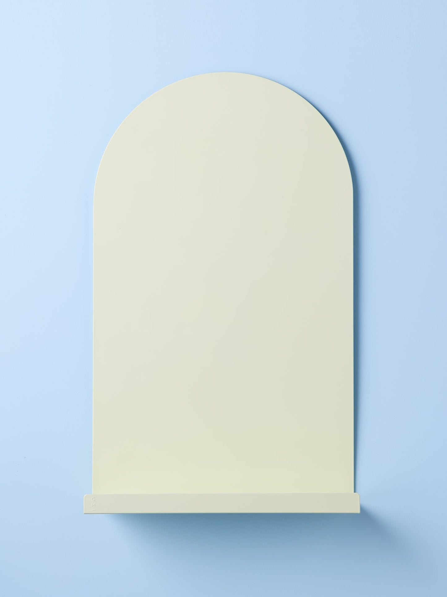 magnetic notice board in light green