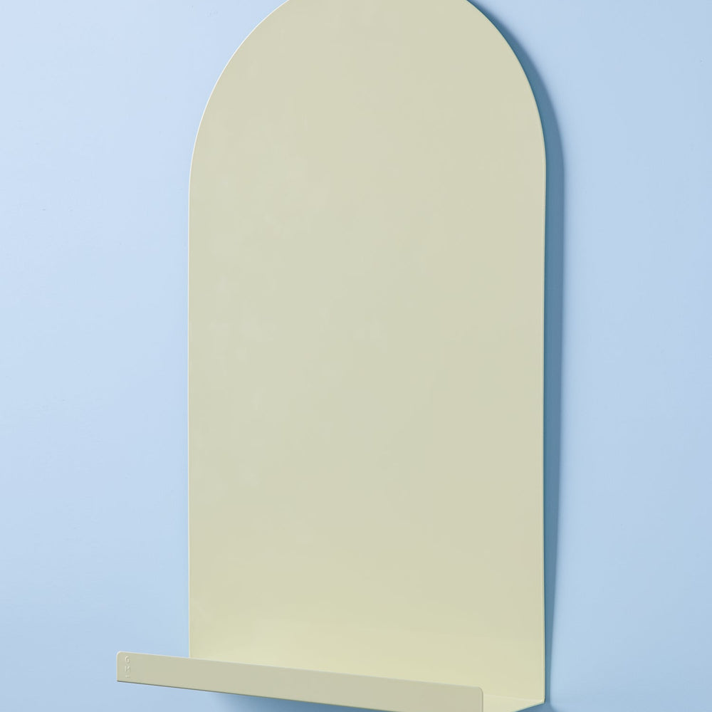 magnetic notice board in light green
