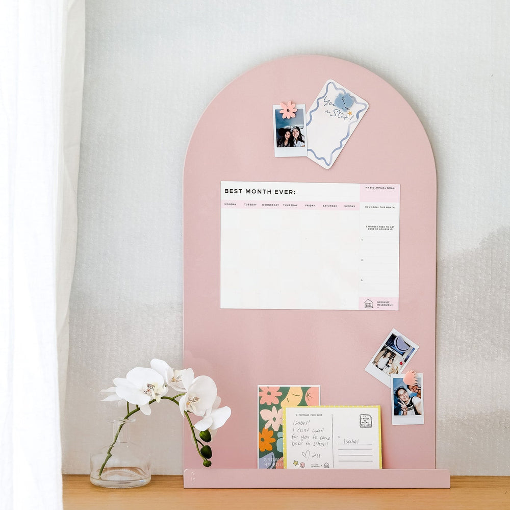
                      
                        Moodyboard Magnetic Board - Blush Pink-FurniturebyDesign.
                      
                    