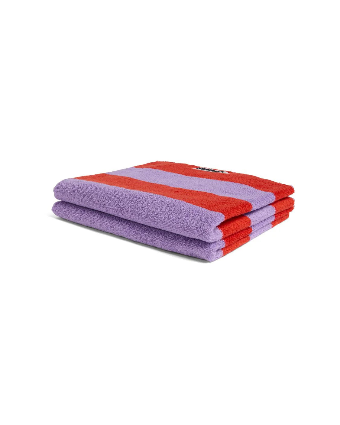 Hand Towel - Grapefruit Stripes