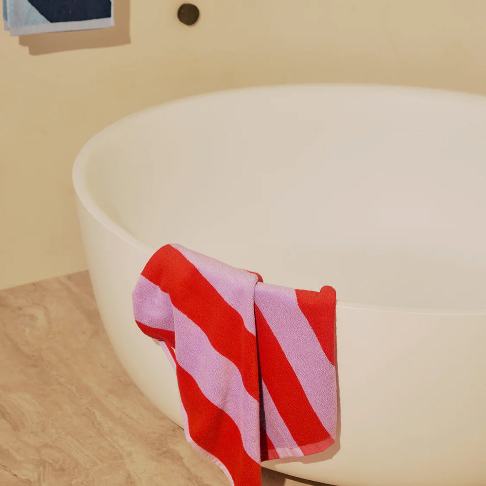 
                      
                        Hand Towel - Grapefruit Stripes
                      
                    