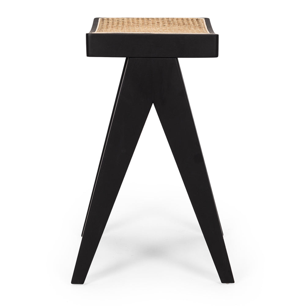 
                      
                        Palma Bar Stool Black/Rattan
                      
                    