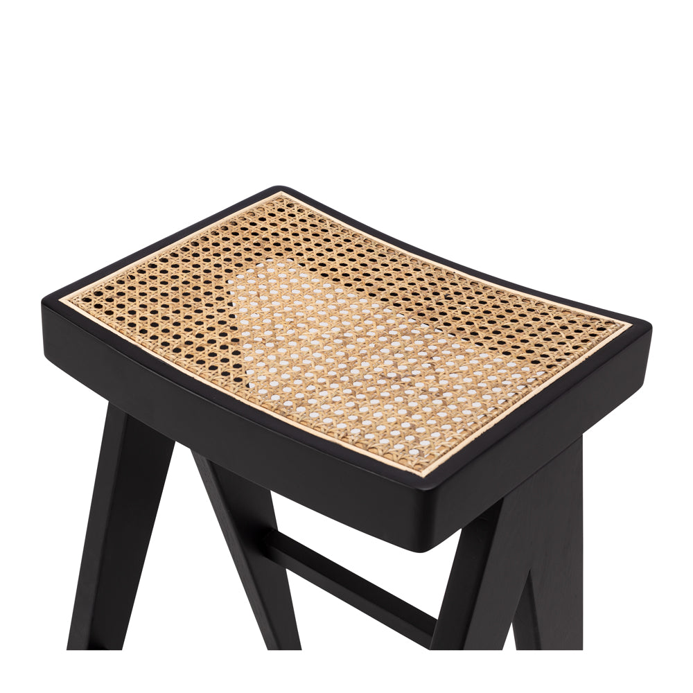 
                      
                        Palma Bar Stool Black/Rattan
                      
                    