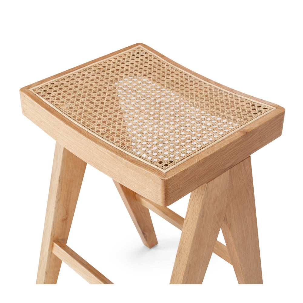 
                      
                        Palma Bar Stool Oak/Rattan
                      
                    